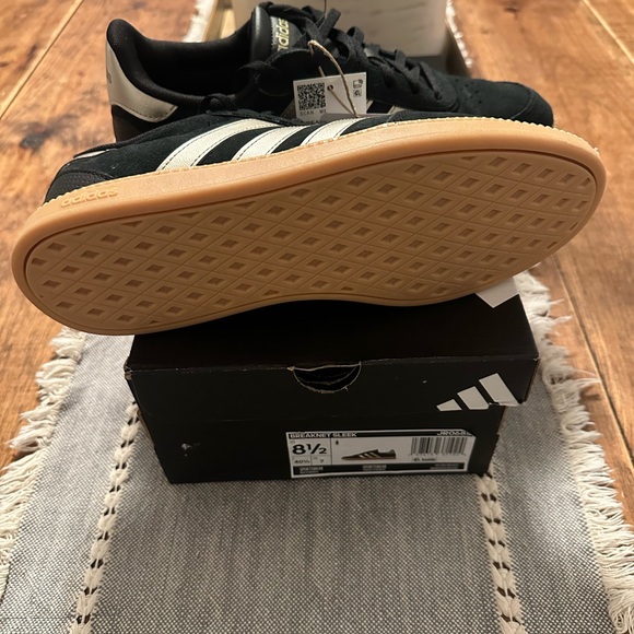 Adidas Black with Gold Stripes Sneakers - Picture 5 of 7